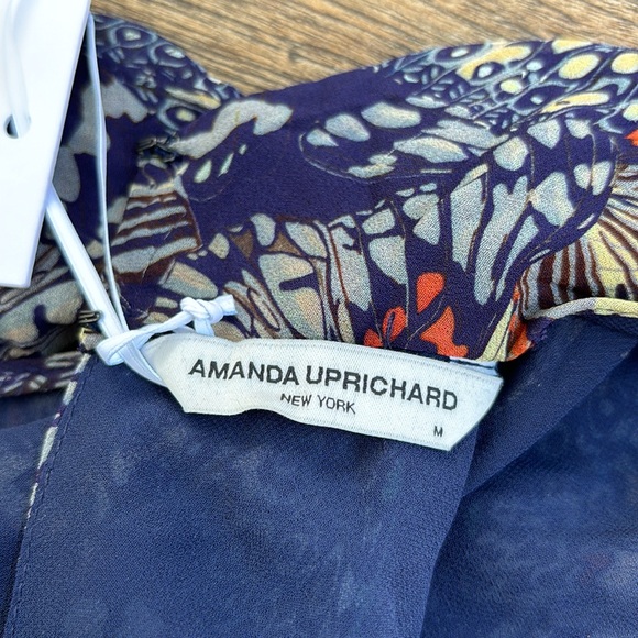 Amanda Uprichard Sandine Blouse in Chrysalis, Women’s M - Picture 7 of 8